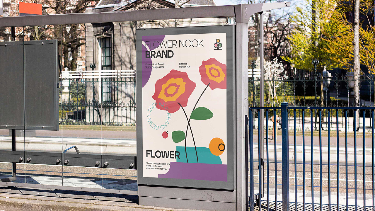 Flower Nook 花店品牌