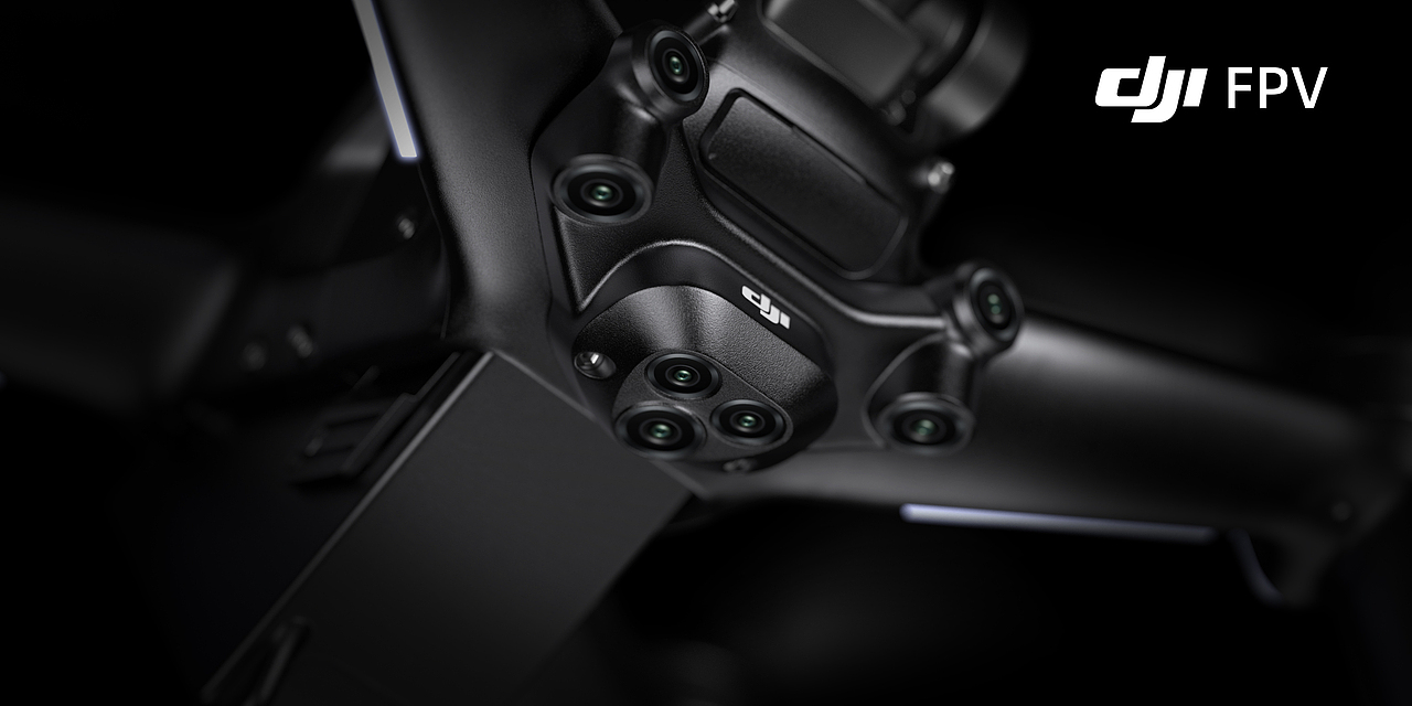 大疆DJI FPV无人机渲染