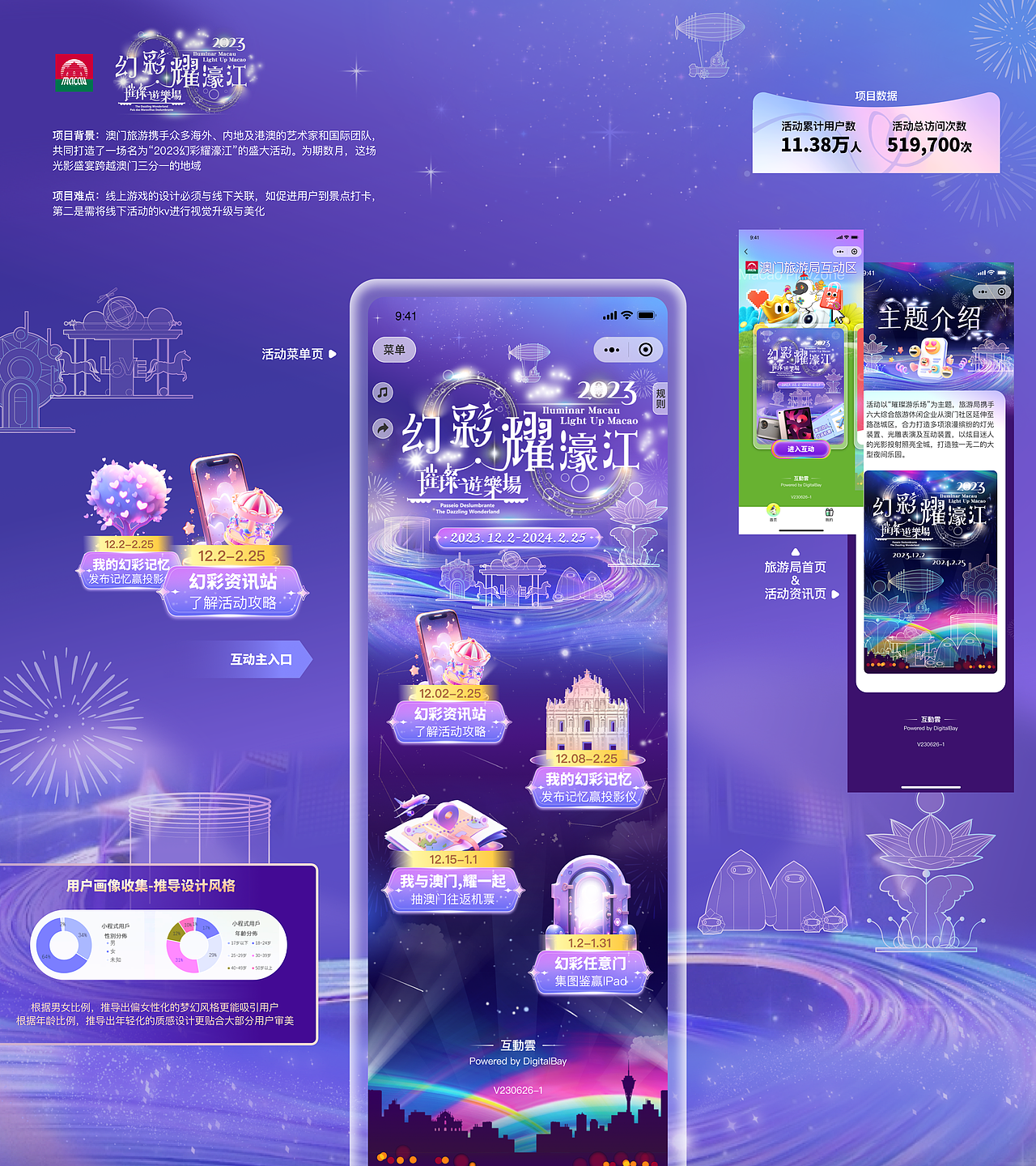 澳门旅游局项目-幻彩耀濠江