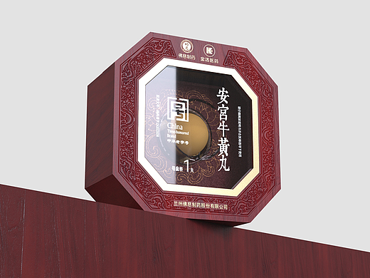 智圆行方x佛慈&金活安宫牛黄丸包装