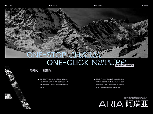 ARIA阿瑞亚——男士洗护品牌包装设计