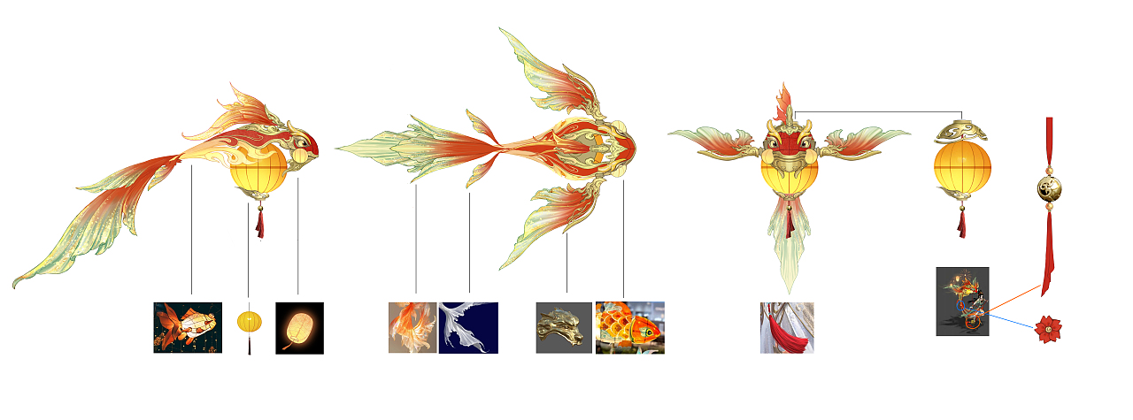 自贡彩灯非遗x大话西游洛神鱼灯