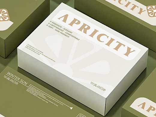 APRICITY品牌设计（个人主页-ZNzEzMjY3MDQ=） - 品牌 - 站酷设计师CXL陈小懒原创素材 - 站酷ZCOOL