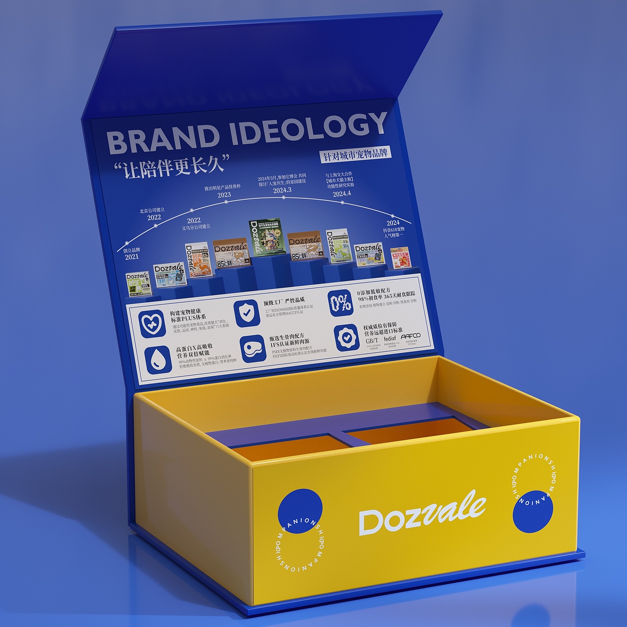 Dozvale宠康康礼盒设计