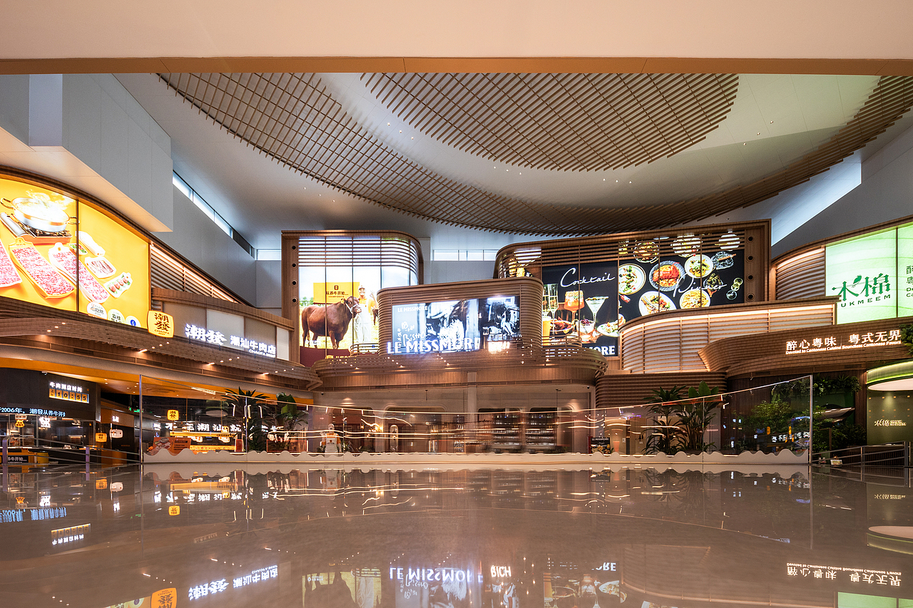 深圳南山海岸城-味蕾跃迁,冰场改造