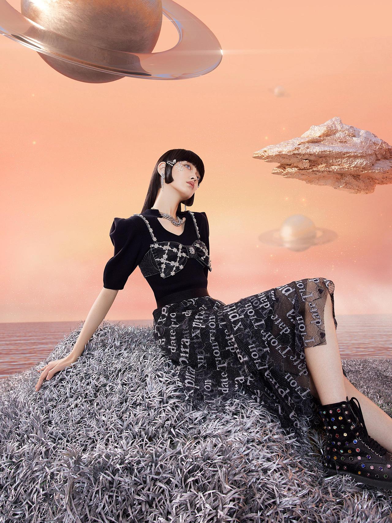 我们为时尚女装策划的一组三维大片｜视觉策划｜摄影（图ZMzg0ODkzNjA4） - 时尚/艺术摄影 - 站酷设计师TMOST电商视觉原创素材 - 站酷ZCOOL