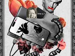 反对网络暴力海报