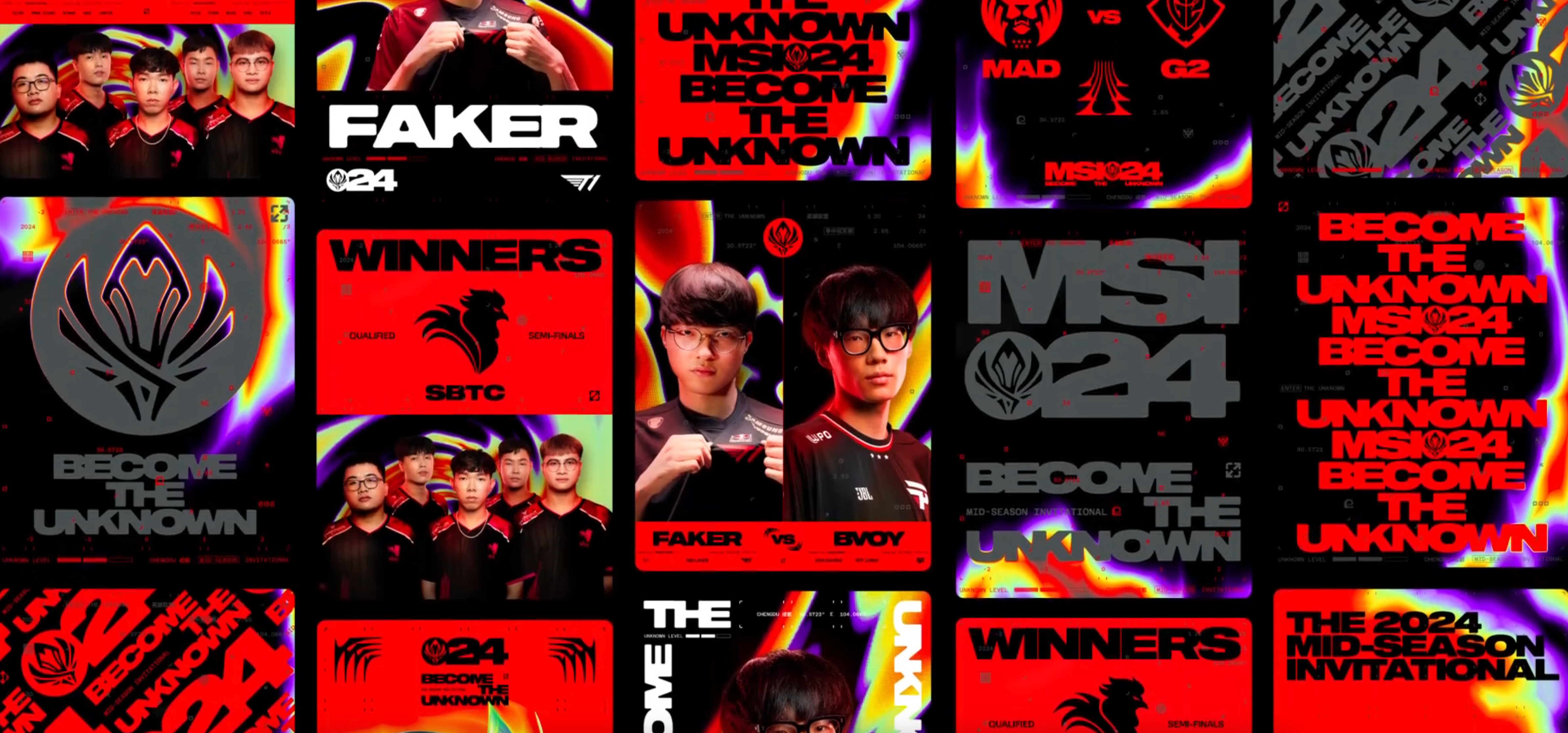 《英雄联盟》赛季中期邀请赛（MSI 24）设计视觉方案｜365天的好设计NO.24