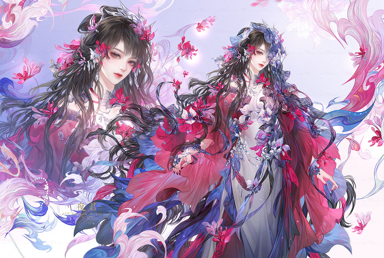 最近部分解禁的稿（图ZMzg0ODk2ODky） - 游戏原画 - 站酷设计师夜夜君el原创素材 - 站酷ZCOOL