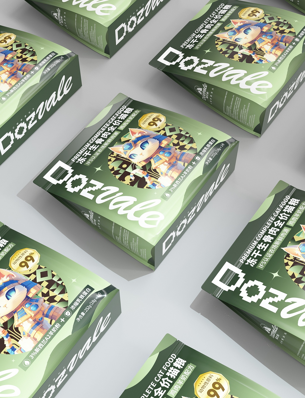 Dozvale寵康康凍干生骨肉包裝設(shè)計（圖ZMzg0OTA1MDYw） - 包裝 - 站酷設(shè)計師夏目漱石桑原創(chuàng)素材 - 站酷ZCOOL