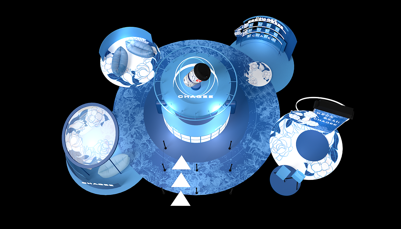 霸王茶姬——音乐节快闪店设计