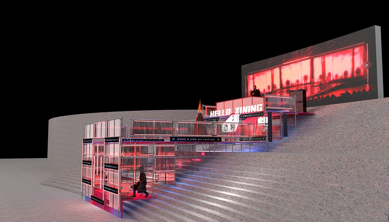 音乐节舞台+空间设计