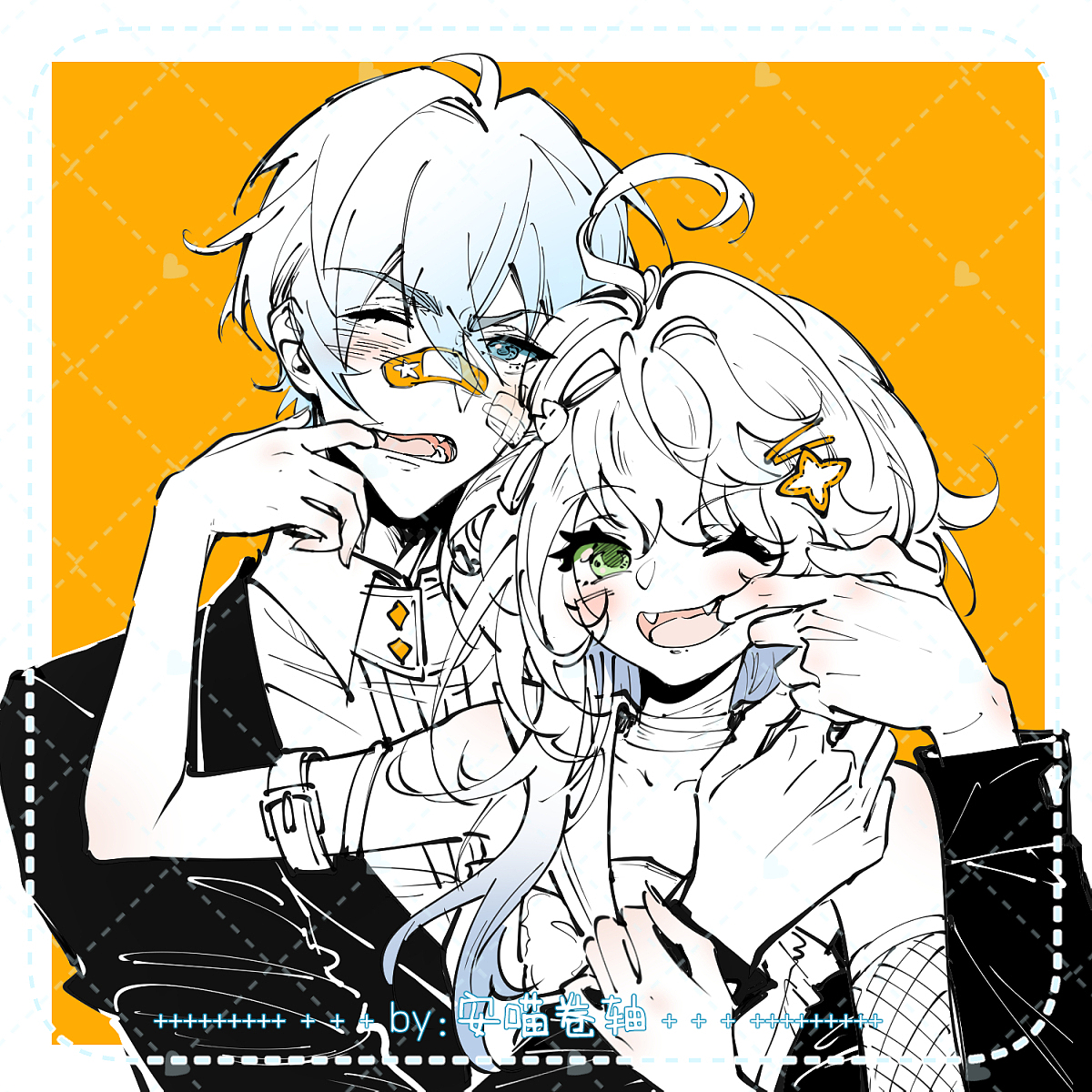 4张头像、半身像（图ZMzg0OTMwNzY4） - 商业插画 - 站酷设计师p葡萄q原创素材 - 站酷ZCOOL