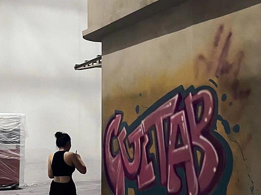 片场涂鸦 道具制作