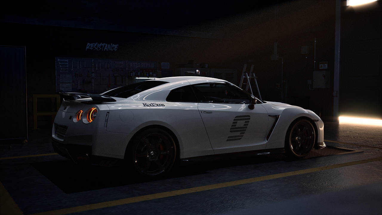 UE5 Nissan GTR