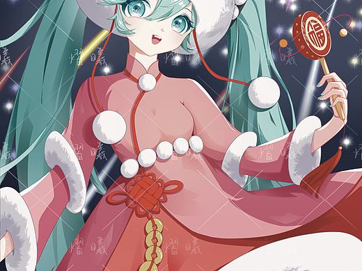 日系半身像 可加背景