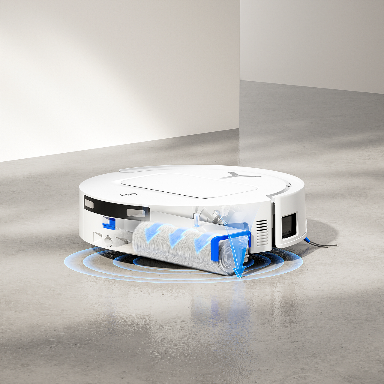 扫地机器人三维渲染图