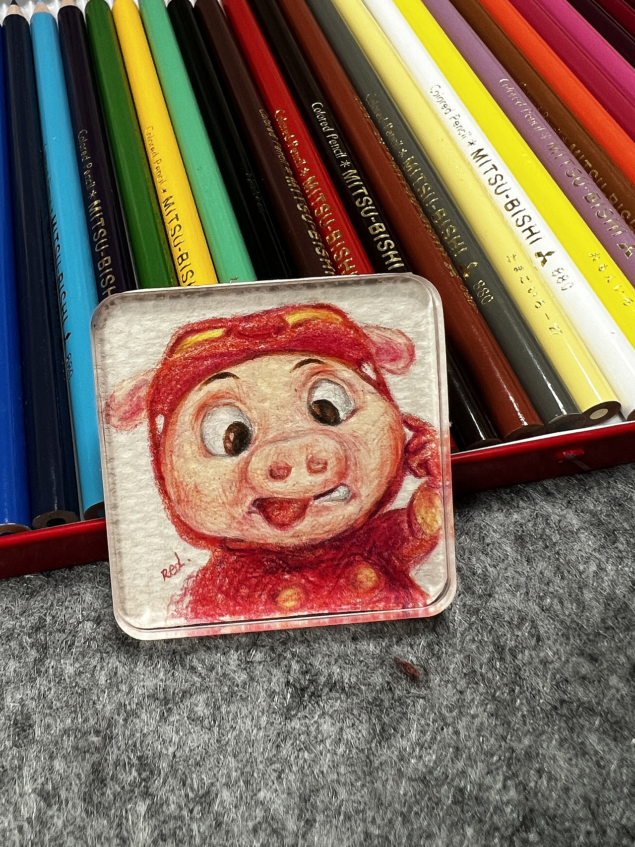 手绘冰箱贴