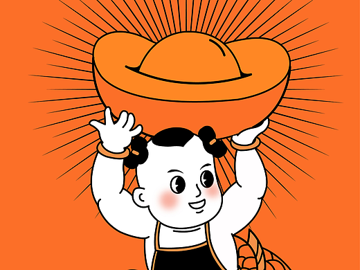 关于蛇年的一些插画 | 發發發