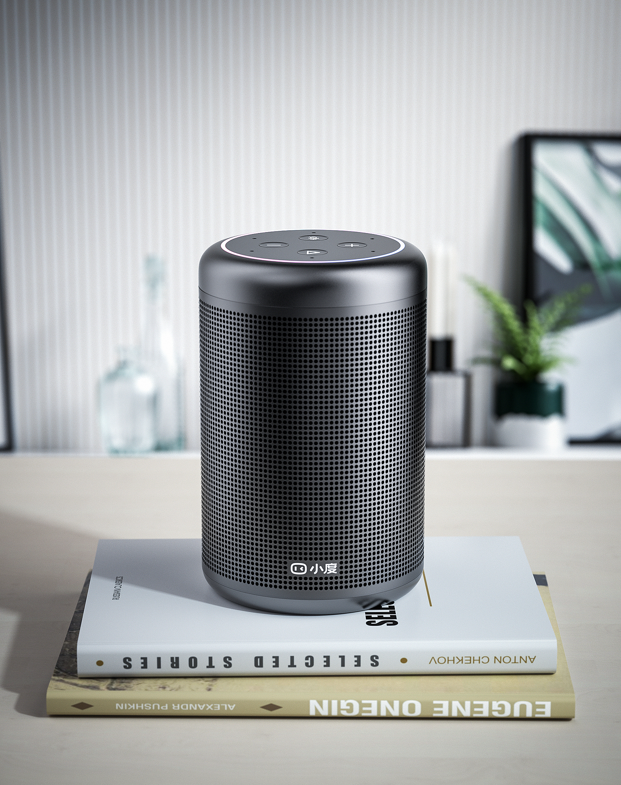 小度音响的小清晰场景效果图