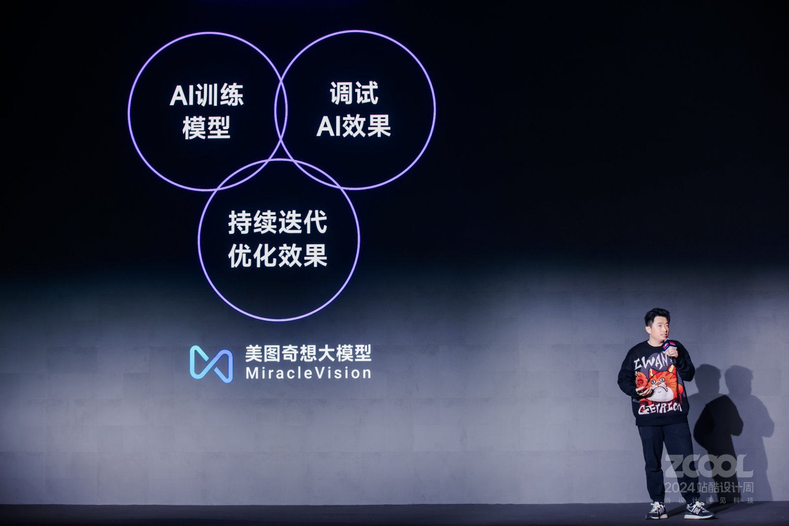 揭秘美图秀秀首创AI“万物生发”幕后的故事|2024站酷设计周回顾