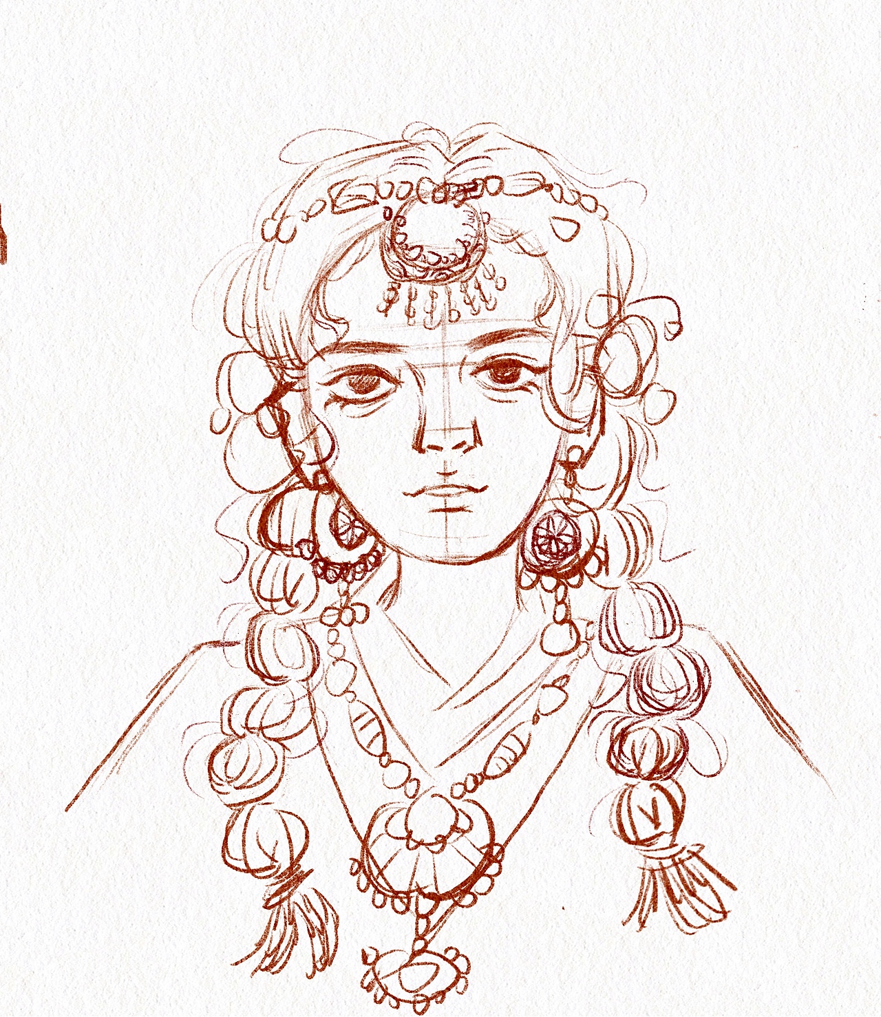 人物头像插画（图ZMzg0OTYwNTA4） - 艺术插画 - 站酷设计师妖姬末末原创素材 - 站酷ZCOOL