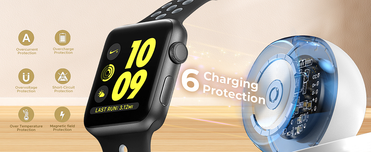 亚马逊视觉 | 苹果手表无线充主附图A+