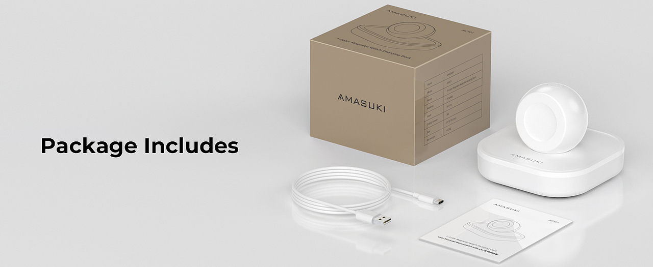 亚马逊视觉 | 苹果手表无线充主附图A+