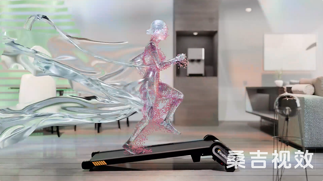 跑步机三维广告动画（图ZMzg0OTY3NzIw） - 动画/影视 - 站酷设计师桑吉AQIANG原创素材 - 站酷ZCOOL