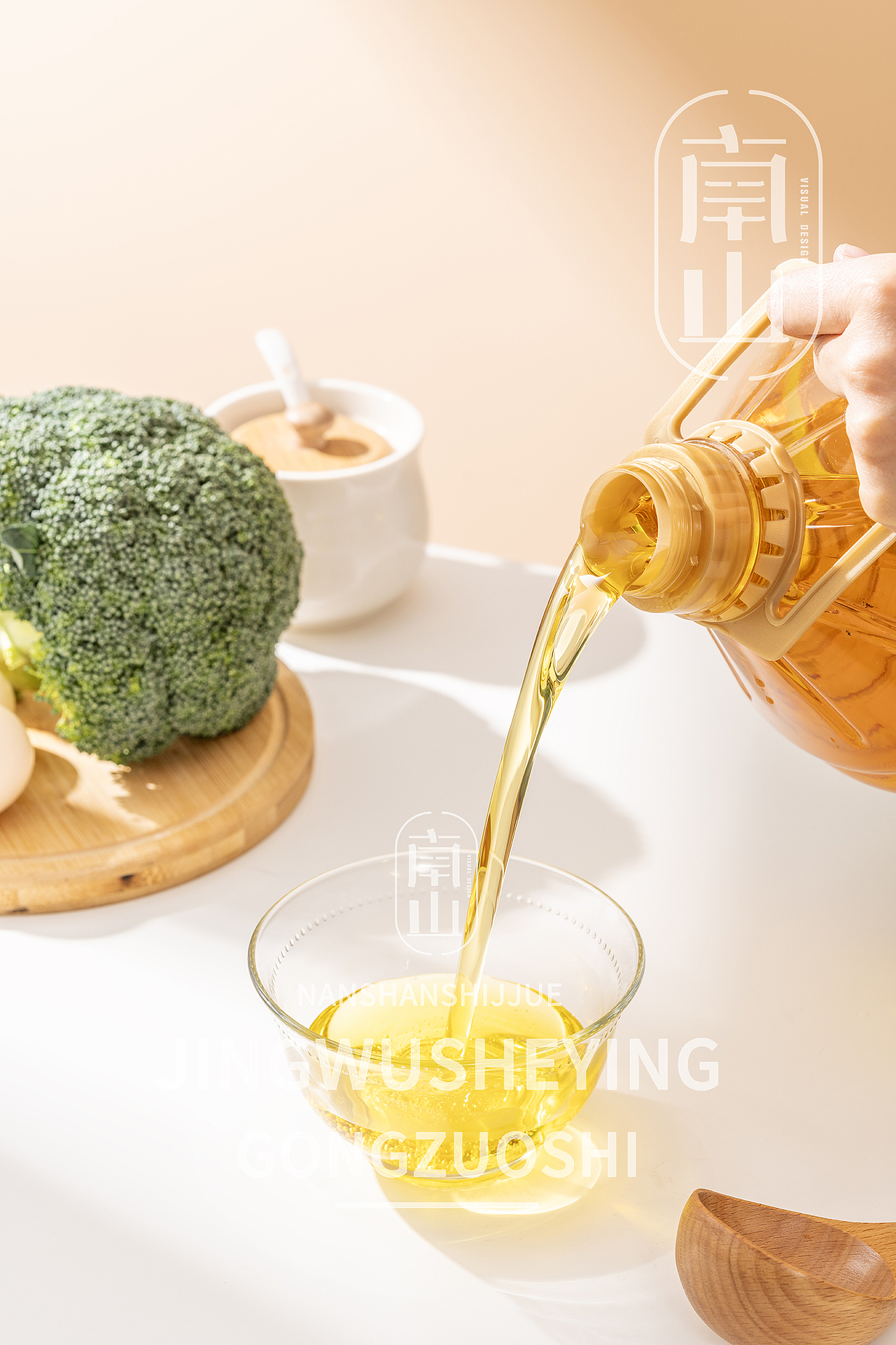 陕西农家菜籽油电商产品拍摄