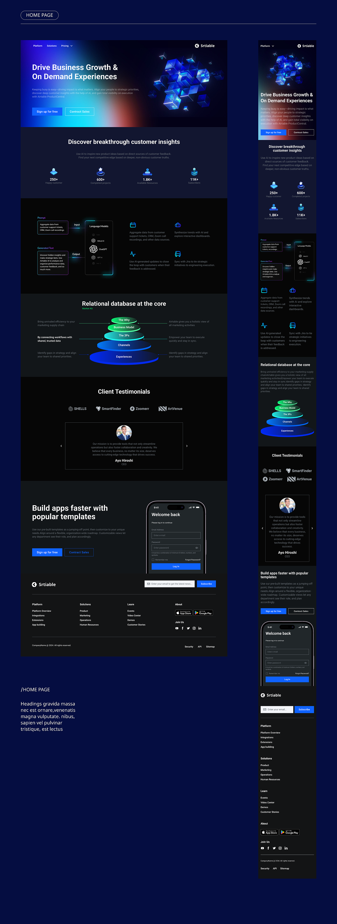Sirtable & cloud-based collaboration platformplat