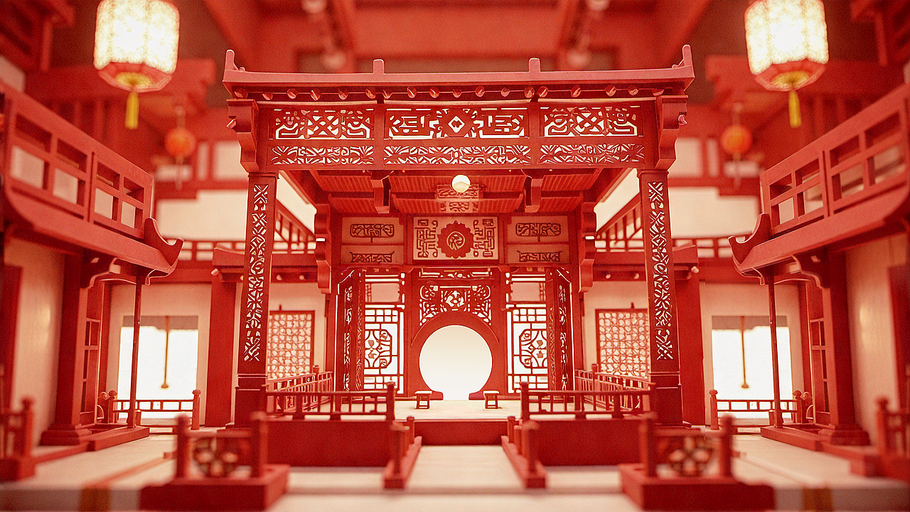 中國風(fēng)剪紙動畫（圖ZMzg0OTcyOTU2） - 短片 - 站酷設(shè)計師奇思妙物原創(chuàng)素材 - 站酷ZCOOL