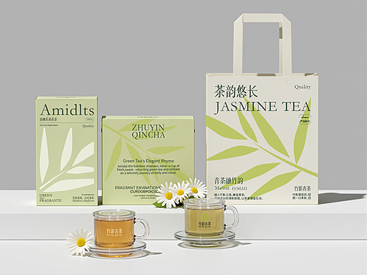 竹影青茶-茶饮品牌全案