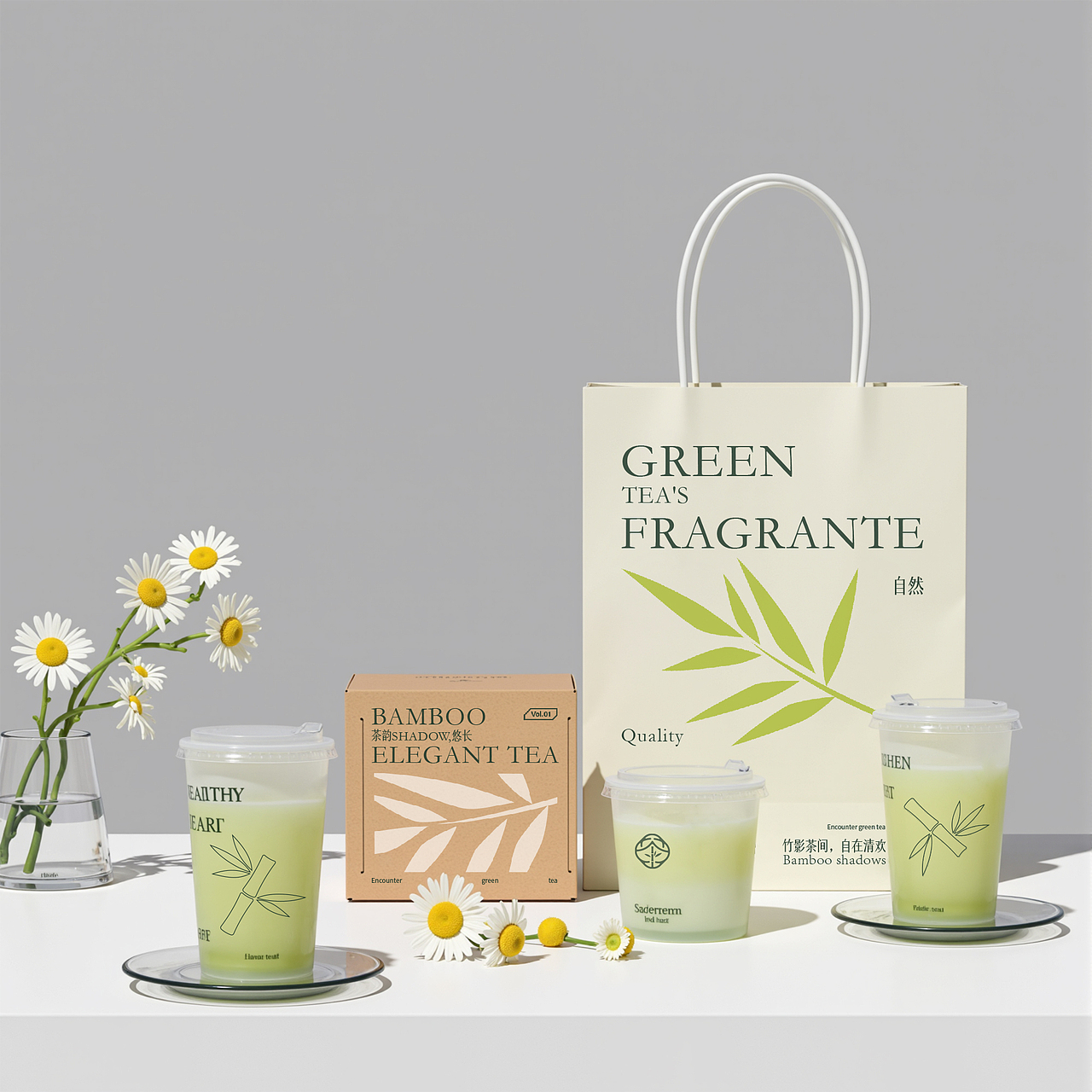 竹影青茶-茶饮品牌全案