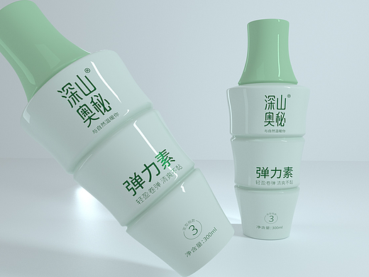 深山奥秘弹力素包装设计|包装设计的符号创意