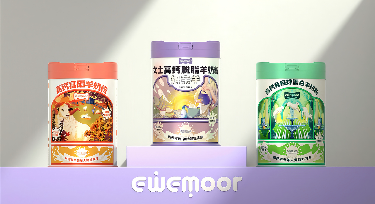 奶粉&山茶油 包装设计（图ZMzg0OTk4MjYw） - 包装 - 站酷设计师五藏者品牌设计原创素材 - 站酷ZCOOL