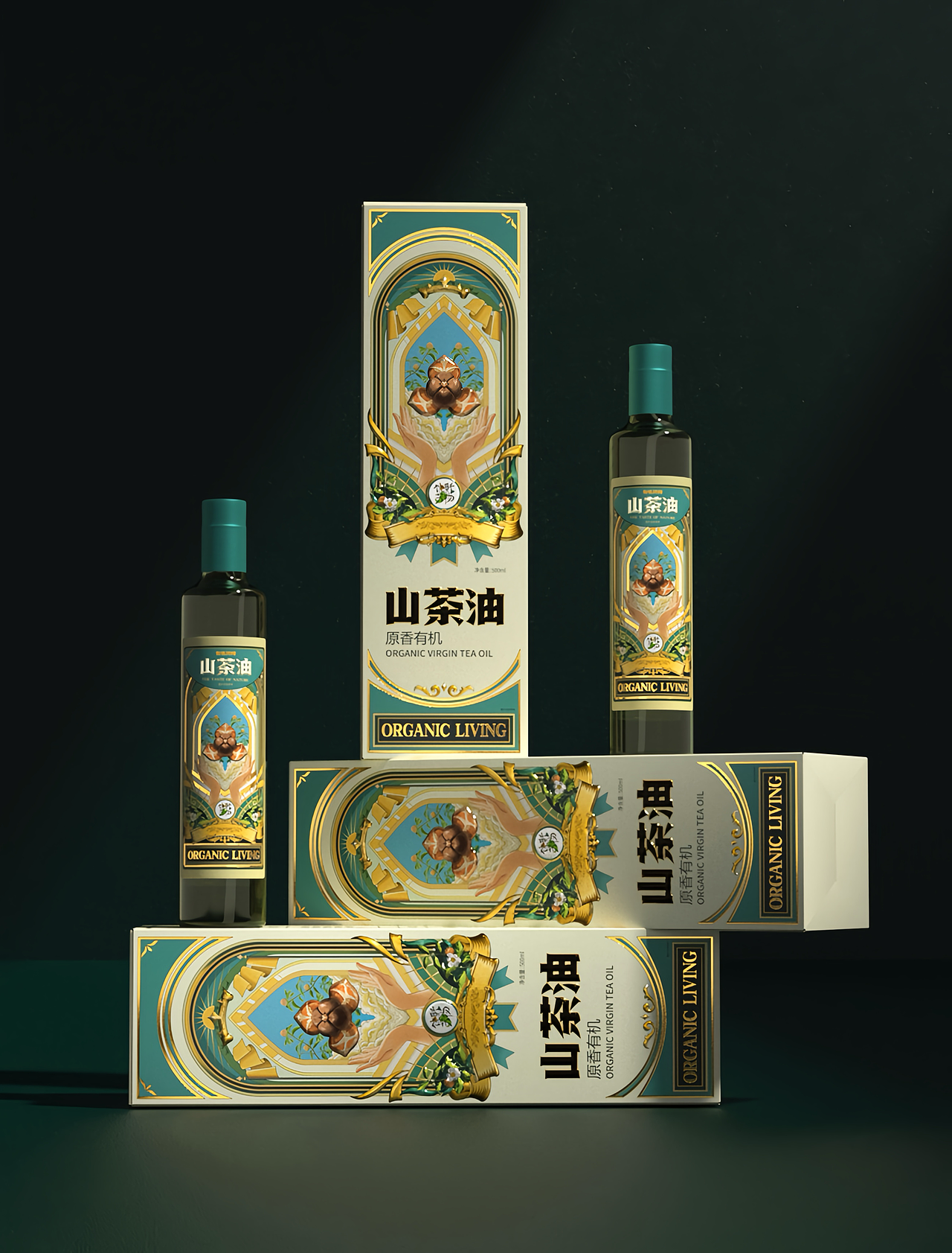 奶粉&山茶油 包装设计（图ZMzg0OTk4NTIw） - 包装 - 站酷设计师五藏者品牌设计原创素材 - 站酷ZCOOL
