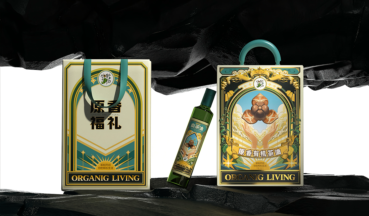 奶粉&山茶油 包装设计（图ZMzg0OTk4NTI0） - 包装 - 站酷设计师五藏者品牌设计原创素材 - 站酷ZCOOL