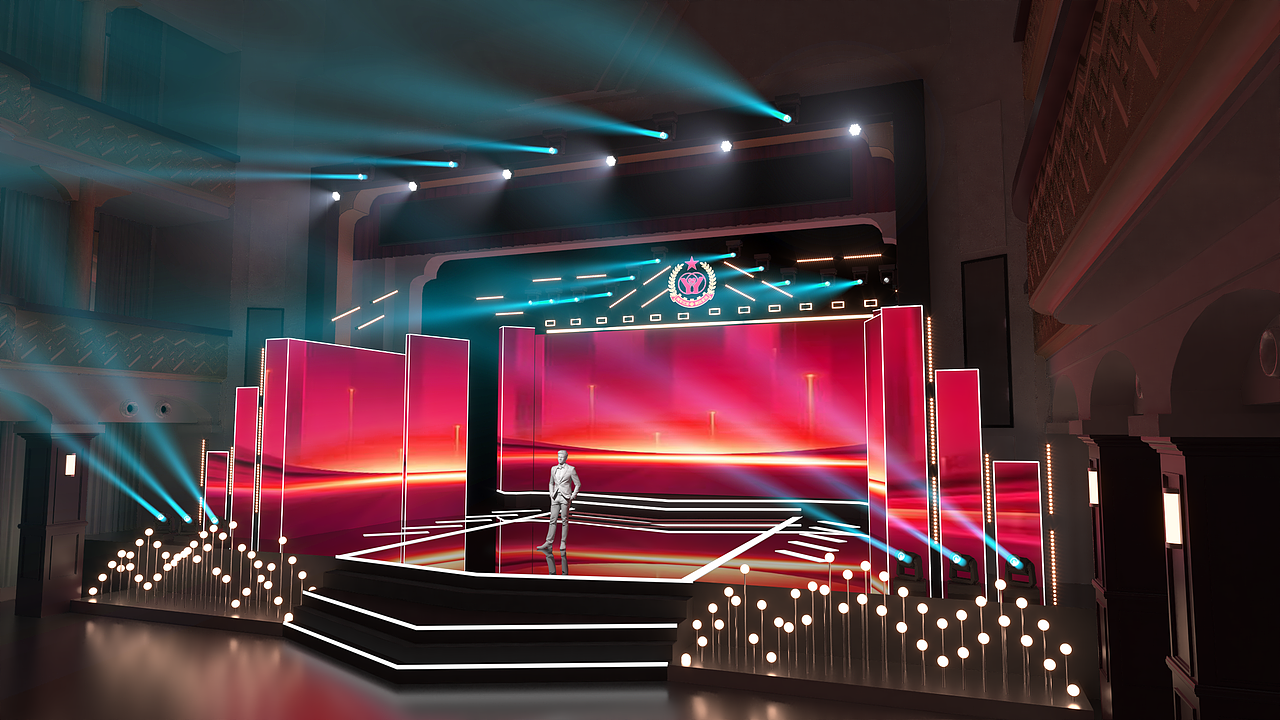 湖北最美佣兵文艺演出