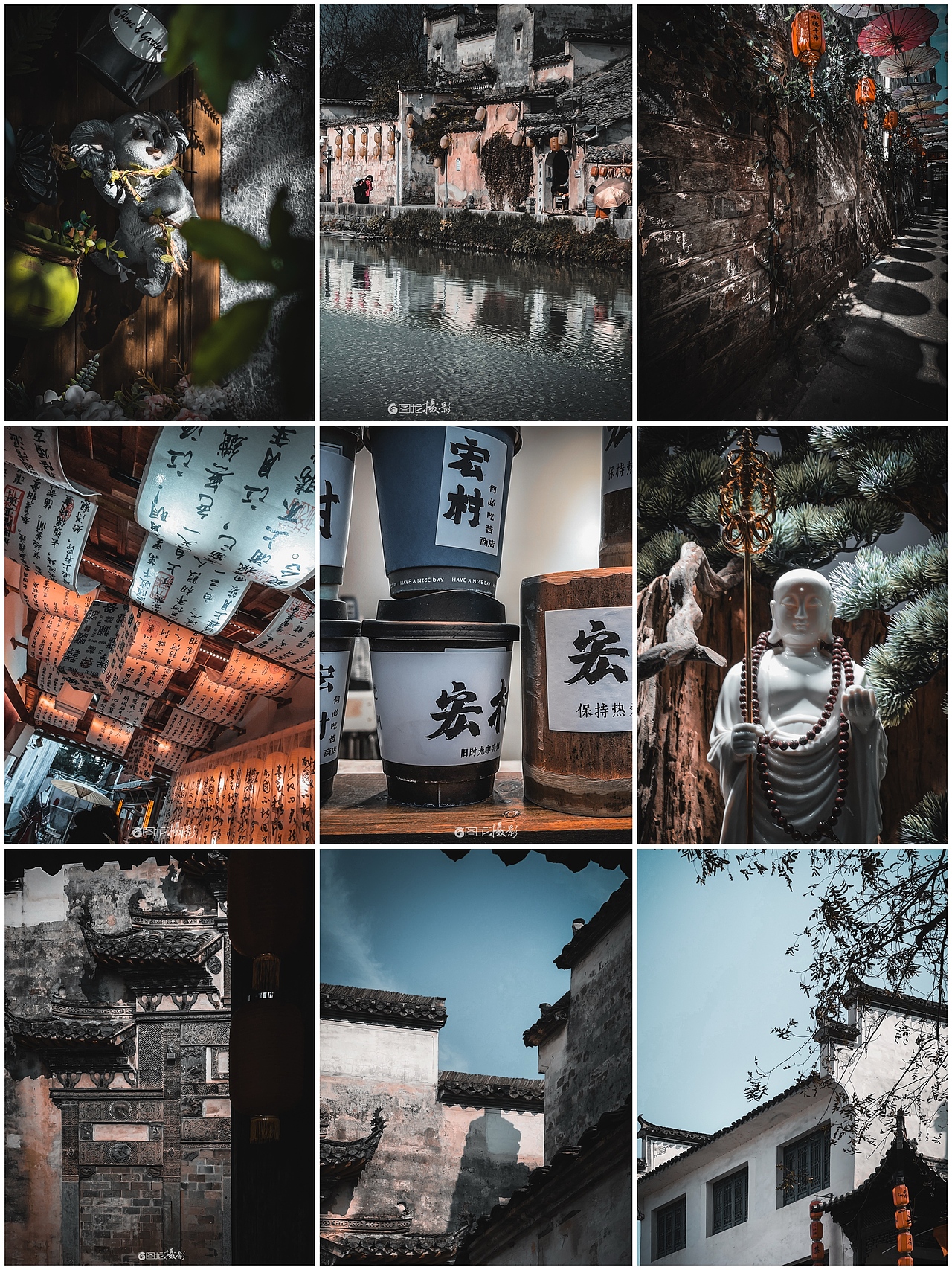 手机摄影笔记｜青瓦白墙下的岁月低语：宏村的故事