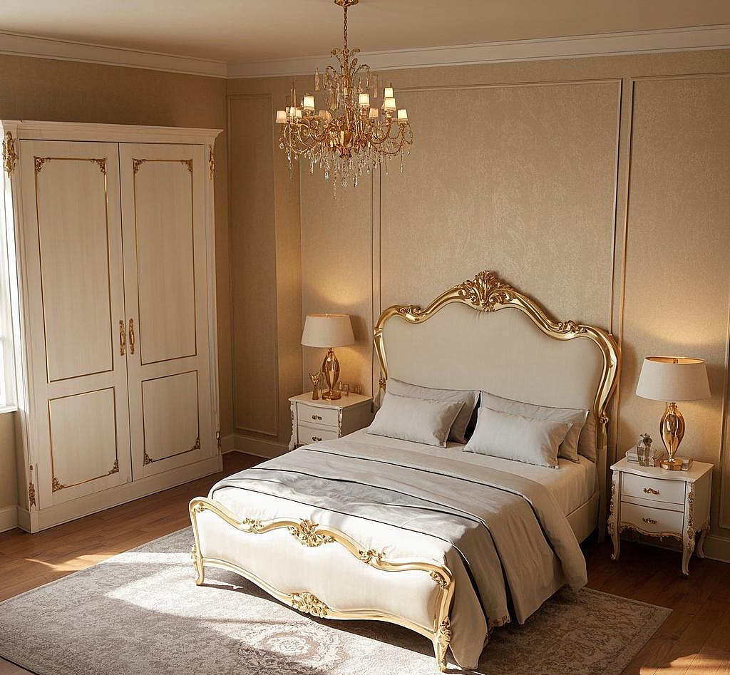 轻奢风,现代简约卧室