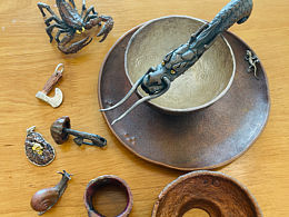 和紫銅有關(guān)系的幾件作品