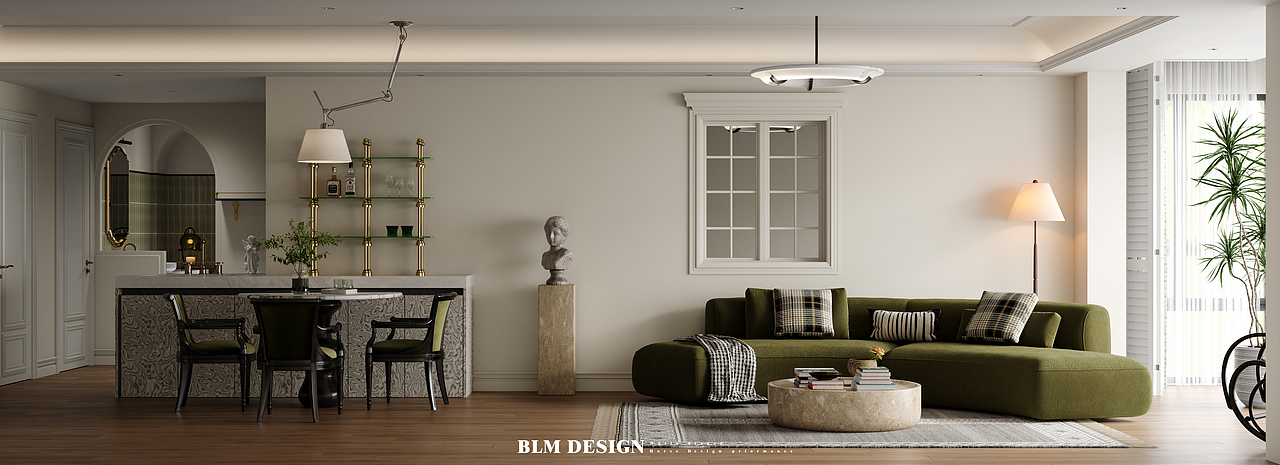 美式复古家装设计案例