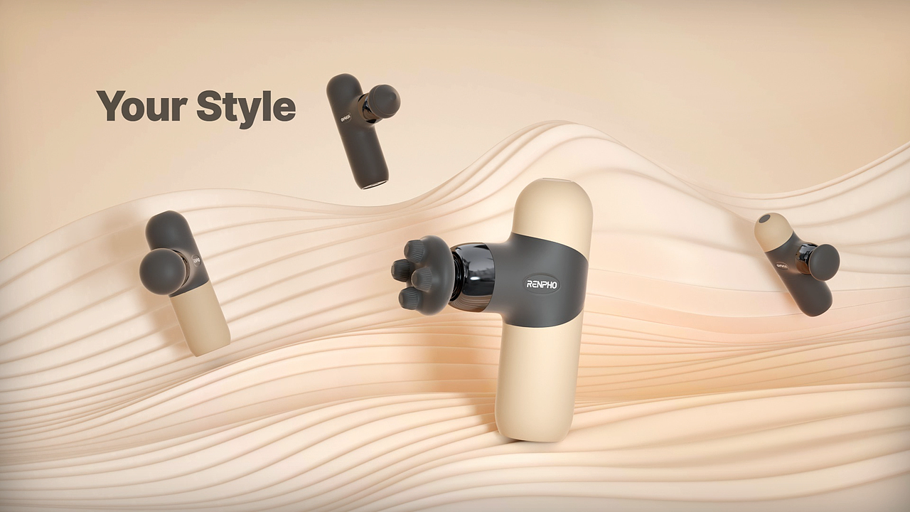 筋膜枪（图ZMzg1MDE2OTA4） - 动画/影视 - 站酷设计师超级甜的李子原创素材 - 站酷ZCOOL