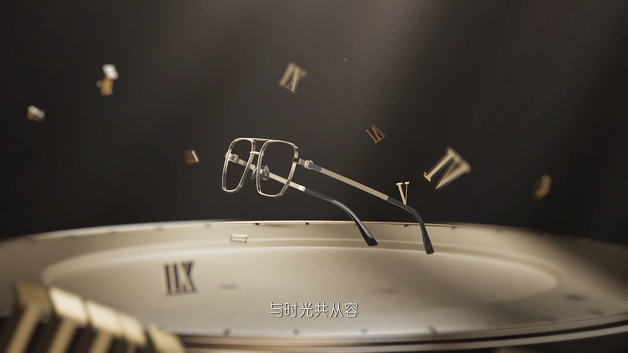 SUNAUGEN 眼镜 三维动画