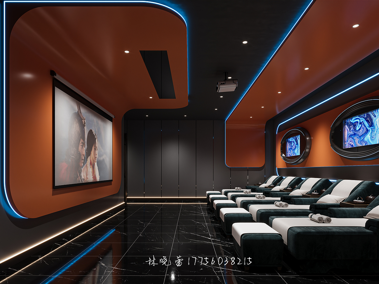 豪华足浴休闲会所（图ZMzg1MDMxNjYw） - 商业空间设计 - 站酷设计师晓蕾17756038215原创素材 - 站酷ZCOOL