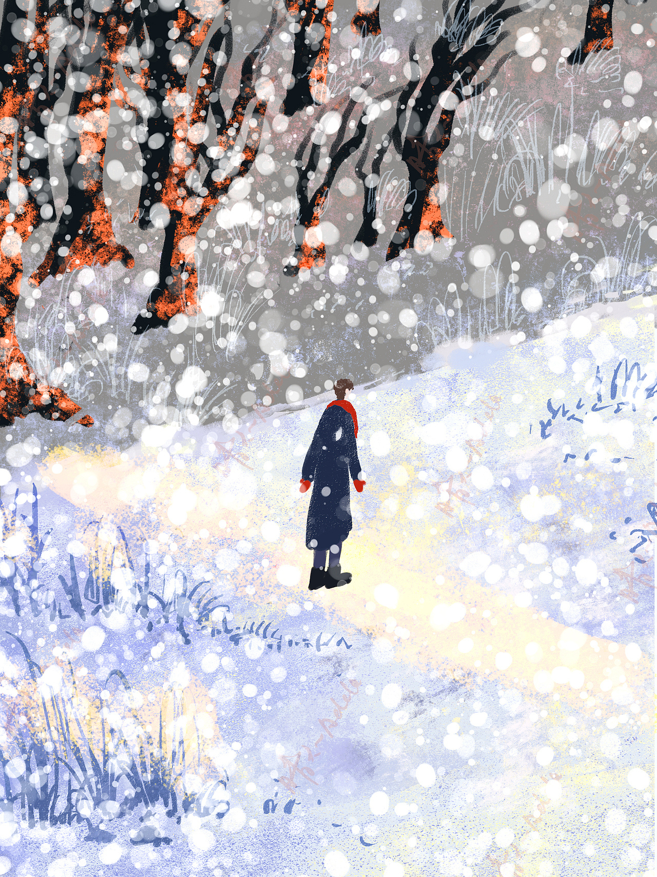 2024十二月插画合集