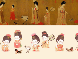 古畫(huà)二創(chuàng) 簪花仕女圖