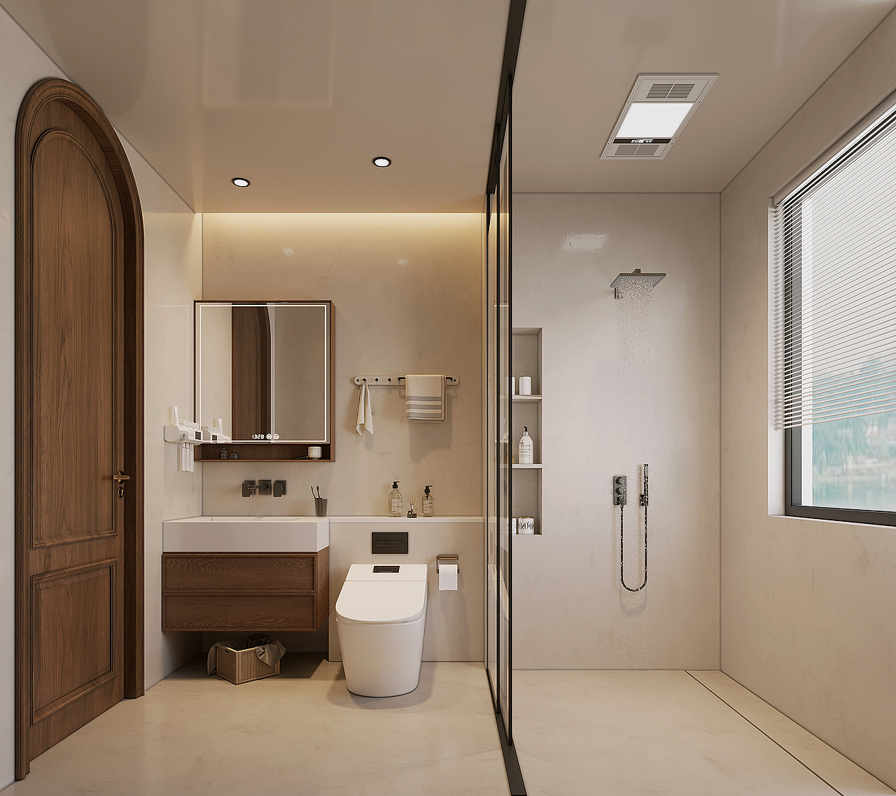 中古风家装全景图