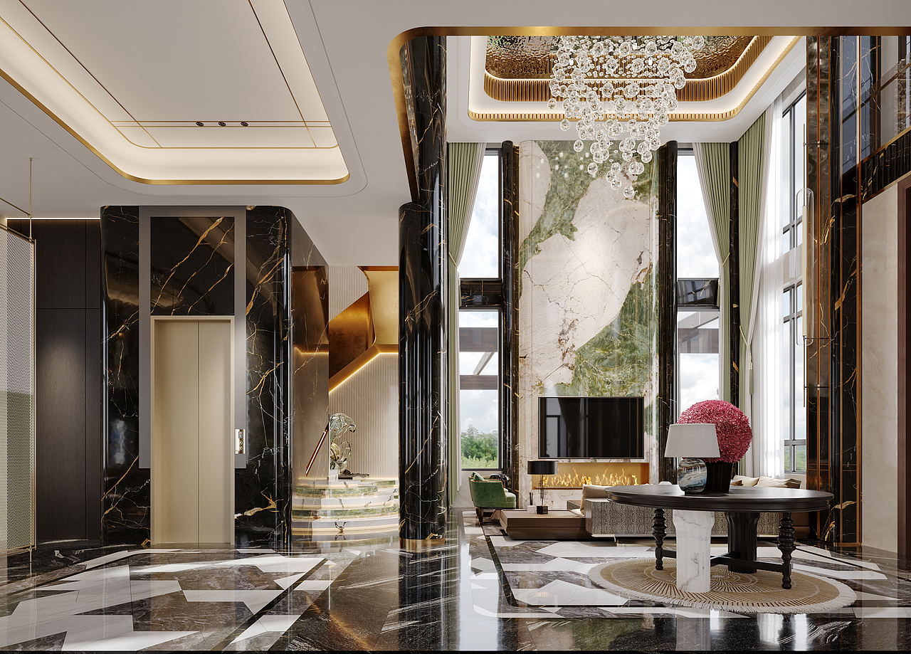 挑空别墅——长沙佐尚视觉